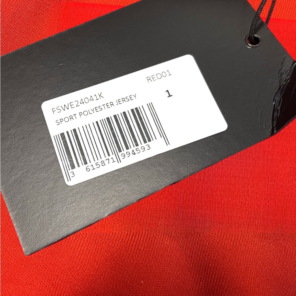 πHOST PICK π NWT The Kooples Retro Jacket in red, brown and cream. - Picture 11 of 13
